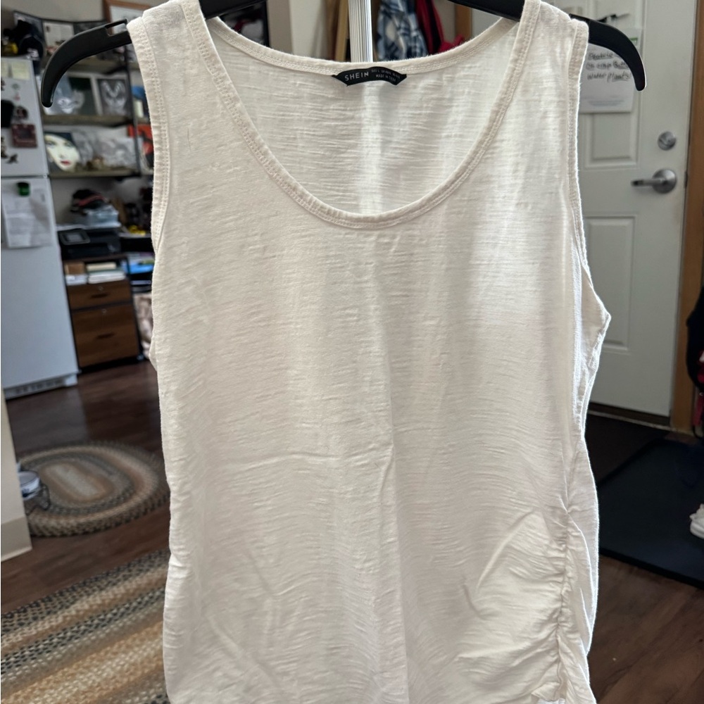 SHEIN Cream Tank Top
